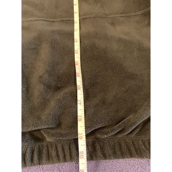 Nike One Women's Therma-FIT Oversized 1/2-Zip Fleece Top Small Black Velour - Picture 8 of 8